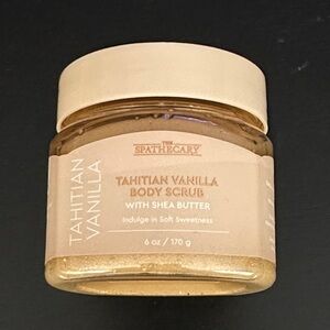 The Spathecary Tahitian Vanilla Body Scrub with Shea Butter